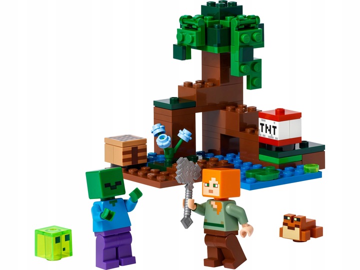 LEGO MINECRAFT 21240 PRZYGODA NA MOKRADŁACH