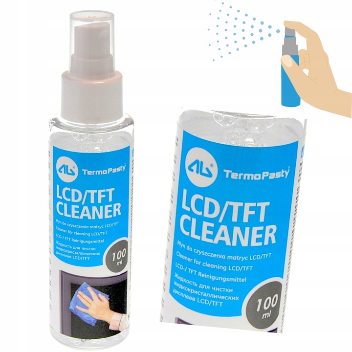 Płyn czyszczący do smartfonów tabletów płyn do ekranów i scanerów 100ml 3sz