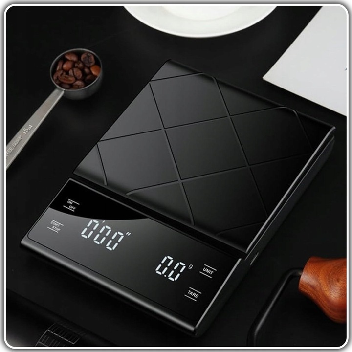 WAGA KUCHENNA DOMOWA PRECYZYJNA ELEKTRONICZNA 3KG KAWY WYŚWIETLACZ