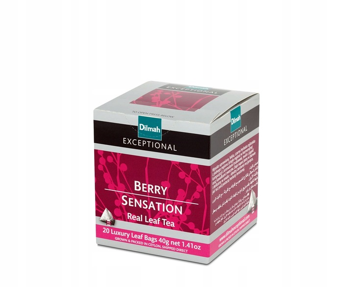 Zestaw Degustacyjny Dilmah Exceptional 4 Smaki 4x20 Torebek