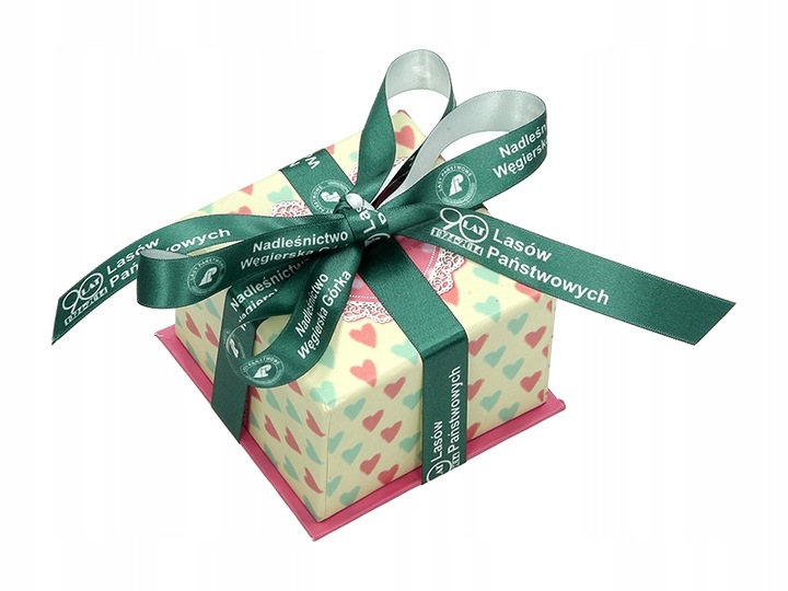 Wstążka nadruk Wesołych Świąt