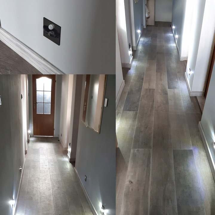 Oprawa schodowa oświetlenie schodowe lampka na schody LED 230V Q8