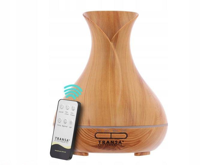 Dyfuzor Zapachowy Aromaterapia Pilot Timer LED AromaBright Transa 300