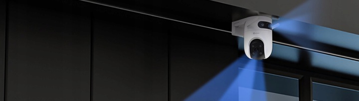 Kamera Obrotowa WiFi 2 x 5Mpx Dual LENS H9C 5MP+5MP EZVIZ 2w1 Autotracking