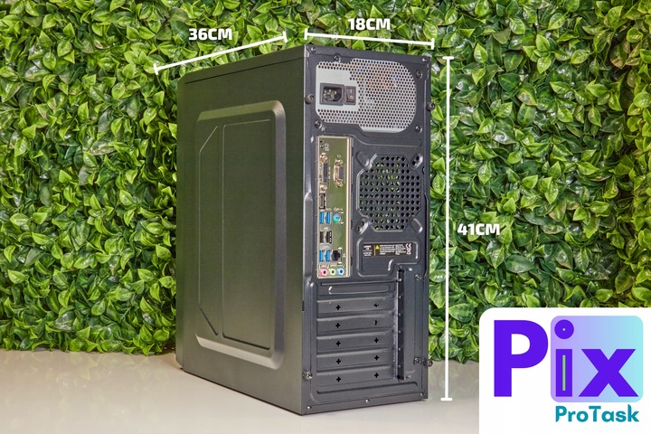 Pix ProTask Komputer Ryzen 7 32GB DDR4 1TB NVMe Windows 11 Wydajny Mocny