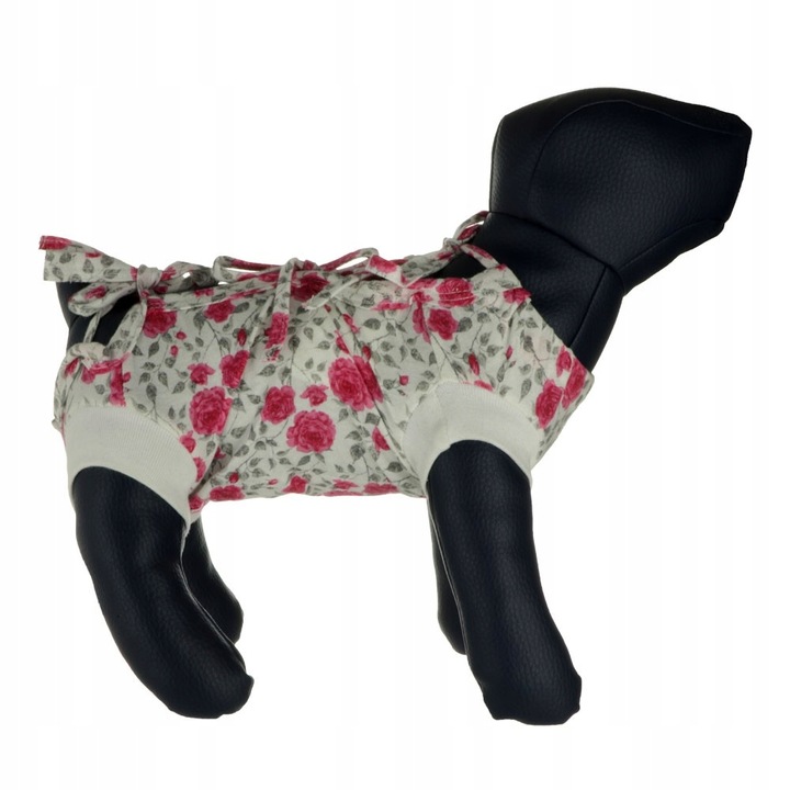 Opatrunek, koszulka pooperacyjna w kwiatki S