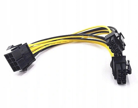 Adapter Przejściówka Grafiki 8PIN na 2x 8PIN Riser