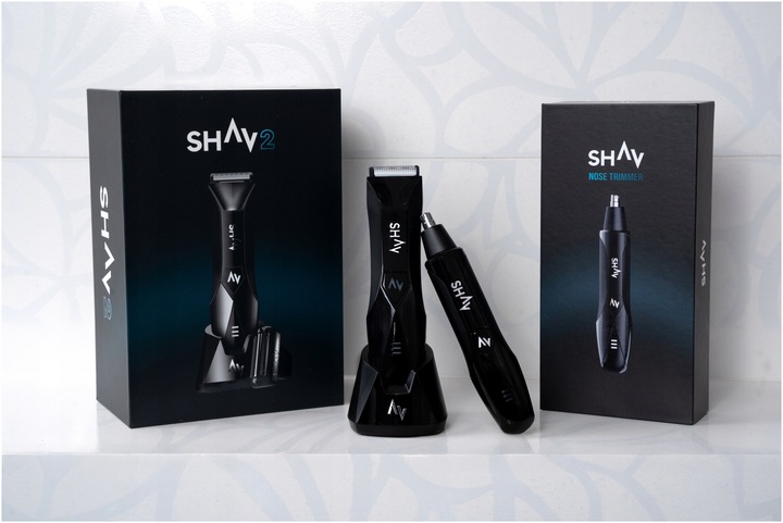 Shav 2 Trymer do Nosa i Uszu Strzyżenie i Golenie Włosów | Idealny Prezent