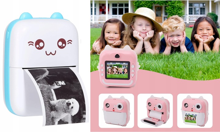 Papier Termiczny Rolki do Mini Drukarki Drukuś Aparatu Natychmiastowego x10