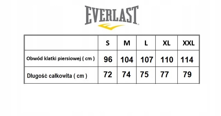 EVERLAST koszulka TANK TOP bez rękawów r. M czarna