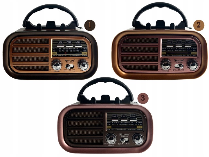 PRZENOŚNE RADIO KUCHENNE BUDOWALNE MICRO SD USB BLUETOOTH PANEL