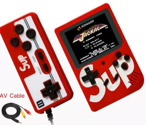 PRZENOŚNA MINI KONSOLA RETRO MARIO CONTRA TANK TETRIS PINBALL 400 GIER HIT