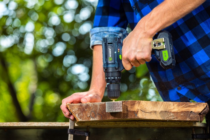 WIERTARKO WKRĘTARKA UDAROWA AKUMULATOROWA 20V 2X AKUMULATOR + WALIZKA