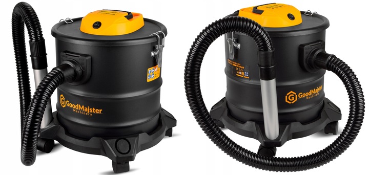 ODKURZACZ PRZEMYSŁOWY BEZWORKOWY separator do popiołu pieca kominka