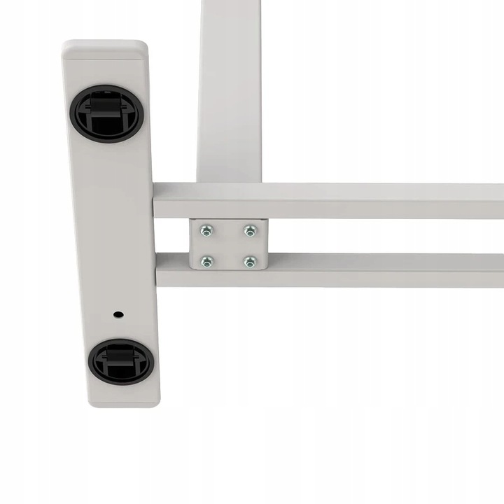 Małe Biurko na kółkach 66-106 cm Udźwig 7 kg Stolik pod laptopa obok łóżka