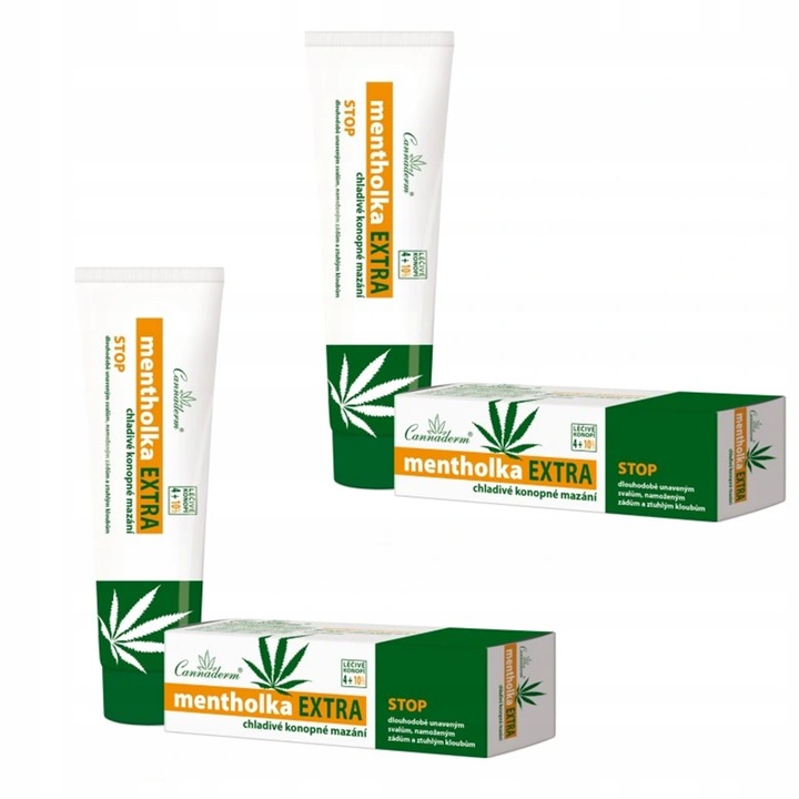 Żel Mentholka Extra 150ml na Bóle Mięśniowo-Stawowe Chłodzący 14% Cannaderm