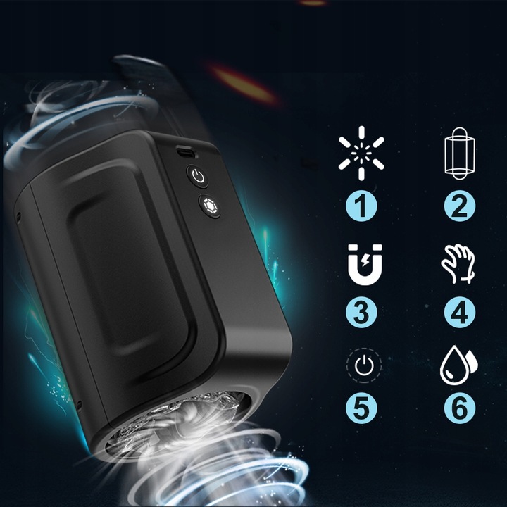 męski automatyczny masturbator posuwisty 7 funkcjami obracania i wkładania