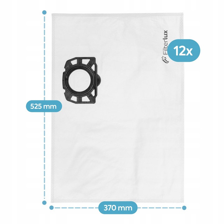 12x Worki Do Odkurzacza KARCHER WD3 WD2 V12 V15 V-17 V19 SE4001 Plus