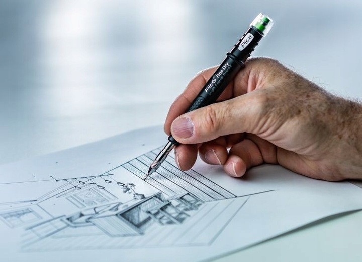 Ołówek automatyczny precyzyjny Pica 7070 0.9mm dla DIY,fachowców i