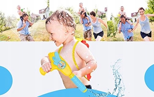 PISTOLET NA WODĘ BROŃ Z PLECAKIEM ŚMINGUS-DYNGUS SIKAWKA PSZCZOŁA PLECACZEK