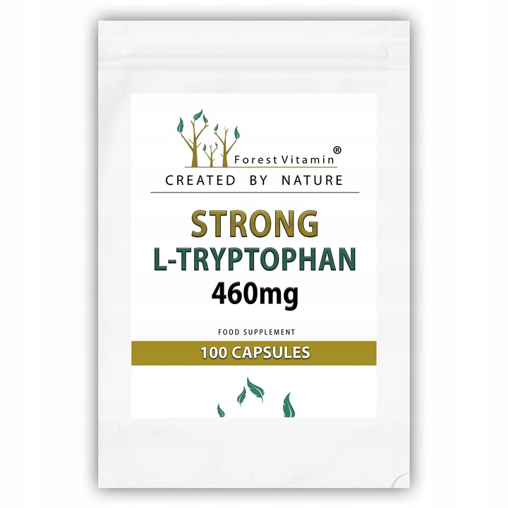 L-TRYPTOFAN 100 kap L-TRYPTOPHAN RELAKS SPOKÓJ SEN