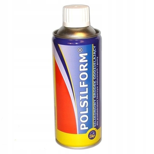 Silikon w sprayu do form silikonowych do świec mydeł 400ml
