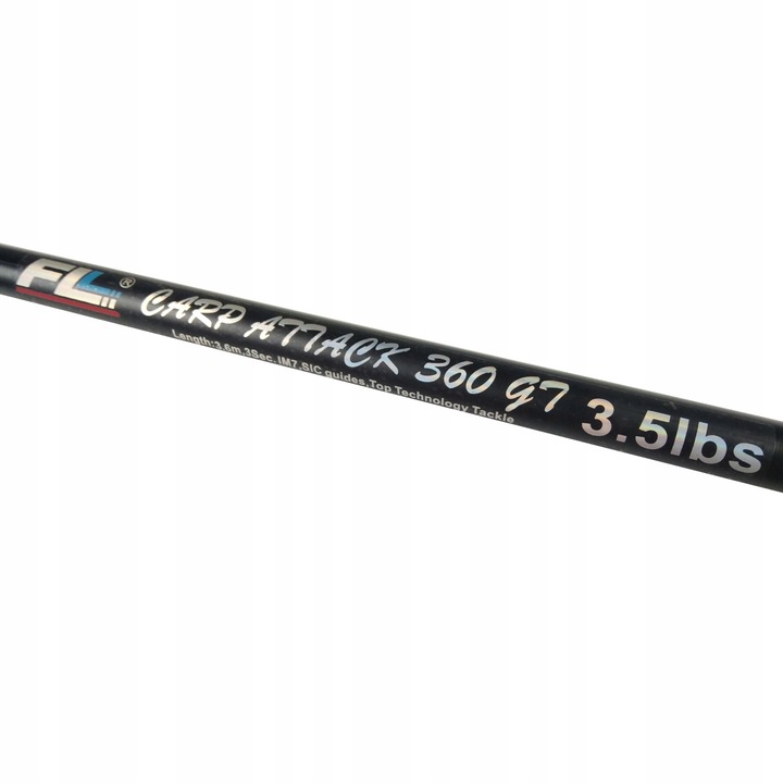 WĘDKA KARPIOWA Karpiówka CARP ATTACK 3,5lbs 3,6m