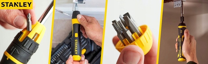 Zestaw WKRETAKÓW ŚRUBOKRĘTÓW WKRĘTAKI 57 ELEMENTÓW STHT0-62143 STANLEY