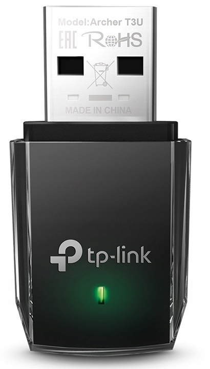 DWUPASMOWA KARTA SIECIOWA TP-LINK ARCHER T3U AC1300