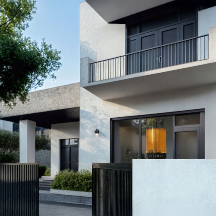 Napęd bramy dwuskrzydłowej WIFI ZESTAW 2x2m 400kg + 4 piloty + lampa LED