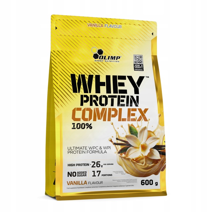 BIAŁKO WHEY wpc Olimp 100 % protein complex 700g smak - Wanilia