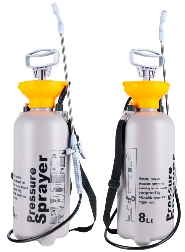 OPRYSKIWACZ OGRODOWY CIŚNIENIOWY RĘCZNY DŁUGA LANCA 8L SPRYSKIWACZ