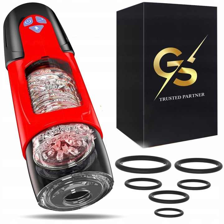 AUTOMATYCZNY MASTURBATOR MĘSKI SSĄCO ROTUJĄCY DLA MĘŻCZYZN POSUWISTY