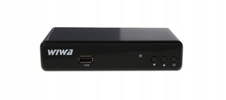 Tuner Odbiornik Dekoder DVB-T/T2 WIWA H.265 LITE TV naziemnej drugiej