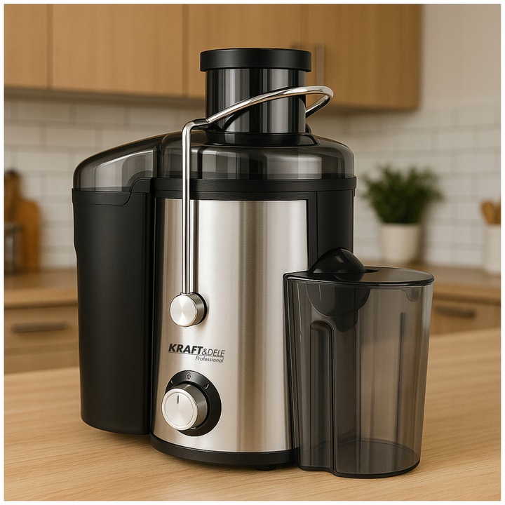 SOKOWIRÓWKA WYCISKARKA DO OWOCÓW I WARZYW ELEKTRYCZNA SAMOCZYSZCZĄCA