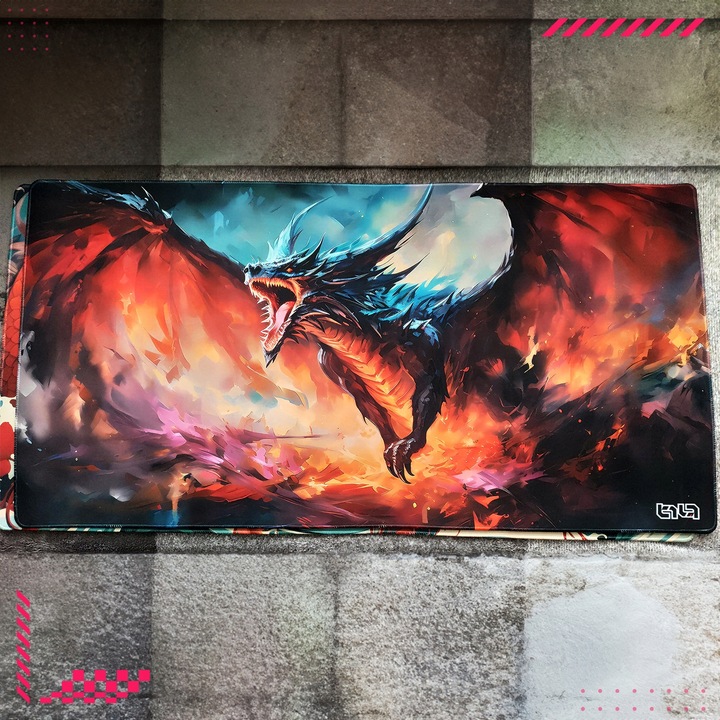 PODKŁADKA POD MYSZ GAMINGOWA Dwa Światy 100x50 TILT XL Dla gracza