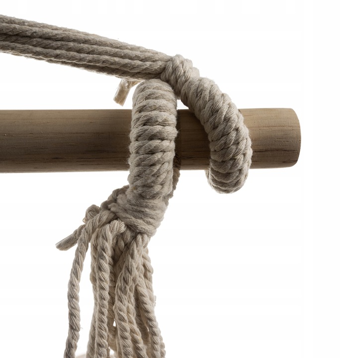 Fotel Wiszący Krzesło Brazylijskie Huśtawka Hamak Bujany z Poduszkami XL