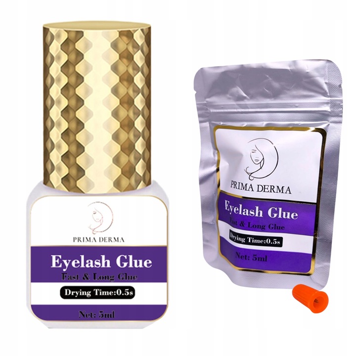 Klej do Przedłużania Rzęs Fast&Long Czarny Klej do Rzęs Prima Derma 5