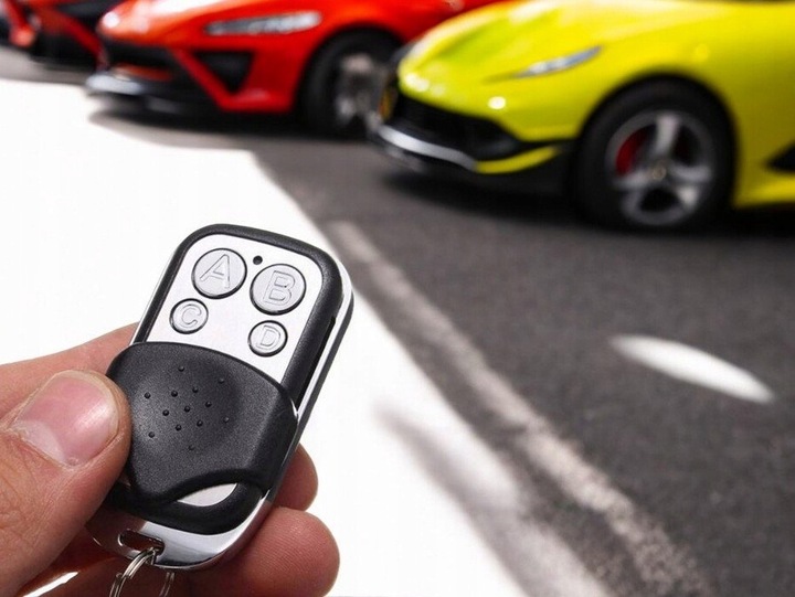 4x PILOT SAMOKOPIUJACY UNIWERSALNY DO ALARMU BRAMY ROLET 4 KANAŁY