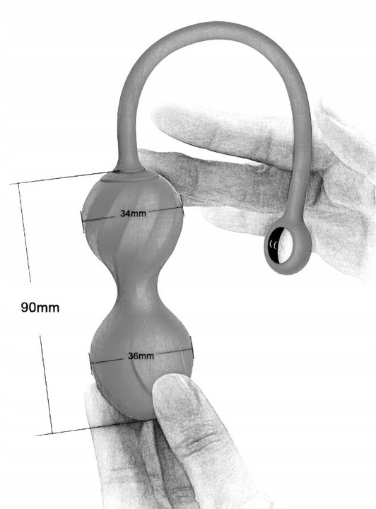 KULKI GEJSZY STEROWANE APLIKACJĄ WIBRATOR APP SILKON