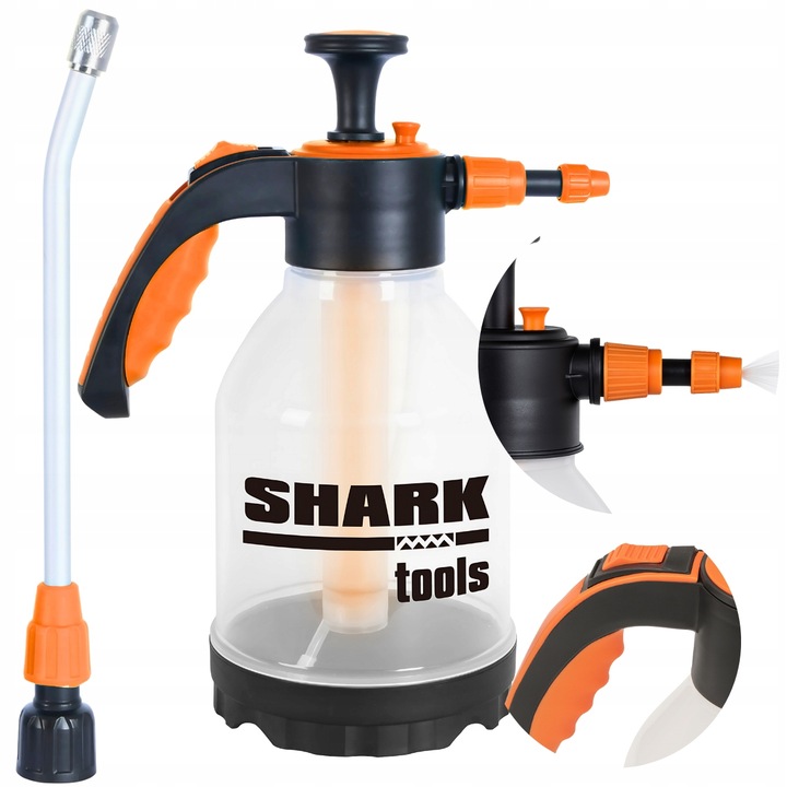 OPRYSKIWACZ CIŚNIENIOWY 1,5l z lancą RĘCZNY OGRODOWY SPRYSKIWACZ do