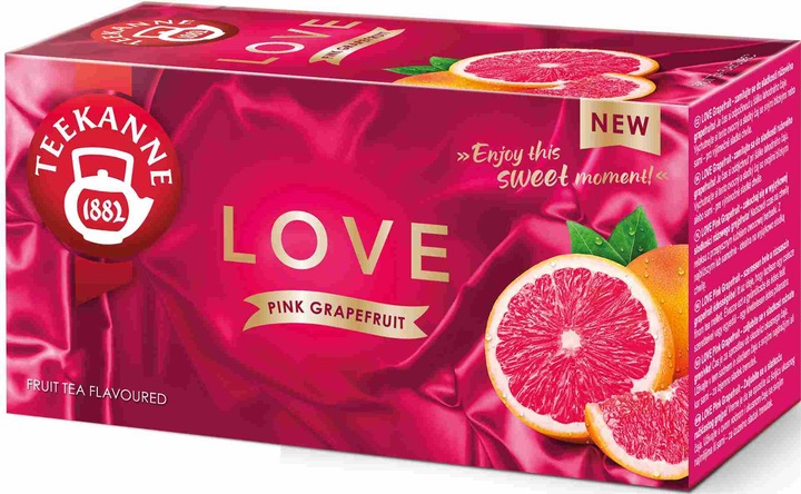 (x6) TEEKANNE Herbata Love Grapefruit 20tb