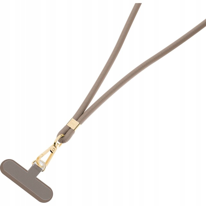 Smycz do telefonu 3MK EasyClip Elite Beżowy