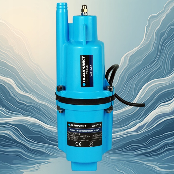 Pompa do wody brudnej głębinowa ruska nurek 600W Lina Blaupunkt WP1010
