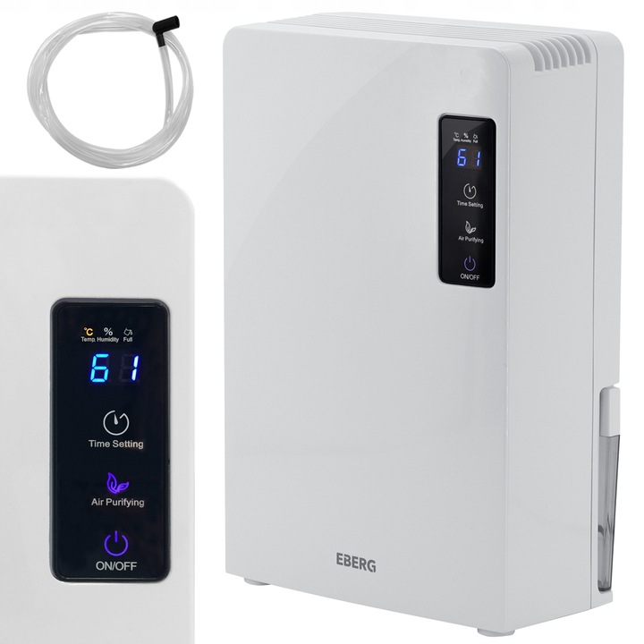 Osuszacz powietrza EBERG ZAG pochłaniacz wilgoci 2200ml filtr lampa UV