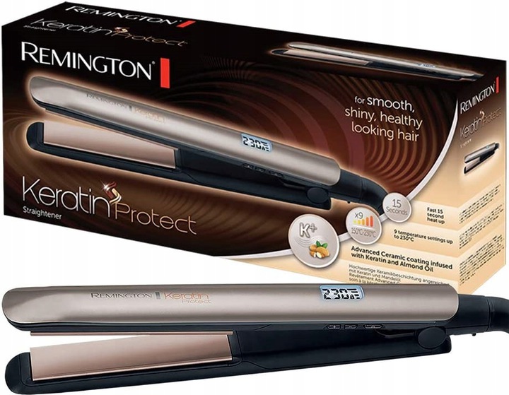 PROSTOWNICA DO WŁOSÓW REMINGTON S8540 Keratin Protect