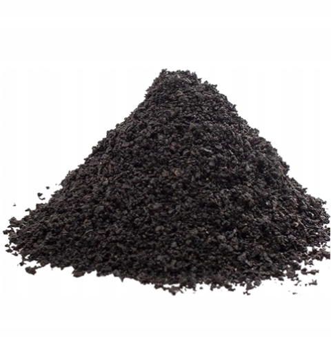 Mączka bazaltowa do zasypki kostki grafit piasek czarny bazalt 0-2mm