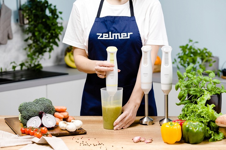 BLENDER RĘCZNY ZELMER KUCHENNY WIELOFUNKCYJNY MIKSER ROBOT TURBO 800W