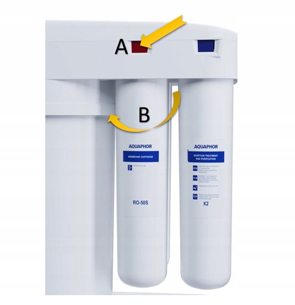 Oryginalne wkłady filtry K5 K2 do Aquaphor ro 101s Morion komplet