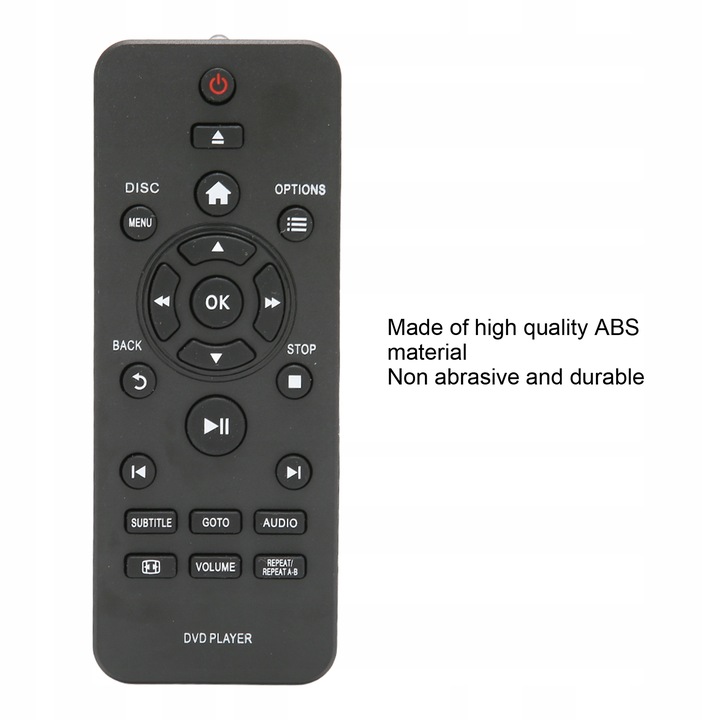 PILOT DO ODTWARZACZY CD-ROM DVD FIRMY PHILIPS RC-5721 DVP3670K DVP3864K